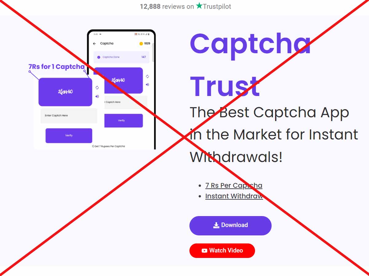 Is Captcha Trust App a Scam? Find Here